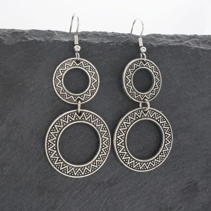 Bohemian boho κρεμαστά σκουλαρίκια Mayana