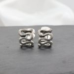 Boho σκουλρίκια με κλιπ