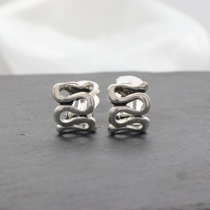 Boho σκουλρίκια με κλιπ