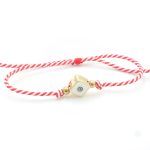 Βραχιόλι μαρτάκι με ατσάλι και μάτάκι